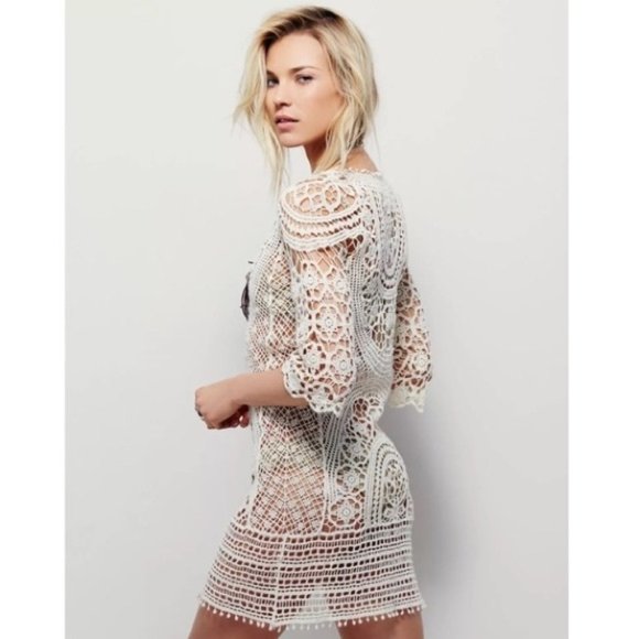 ⛔ SOLD ⛔ NWT Jen's Pirate Booty x Free People Crochet Lace - Picture 4 of 15